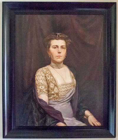 Wife of Count Adam Vay, Marietta Zichy by Ferenc Lohr